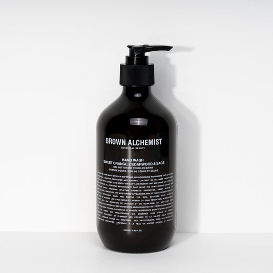 GROWN ALCHEMIST BATH AND BODY LIQUID HAND SOAP 500ML Hand Wash | Sweet Orange, Cedarwood and Sage